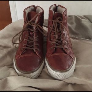 Frye high top sneaker